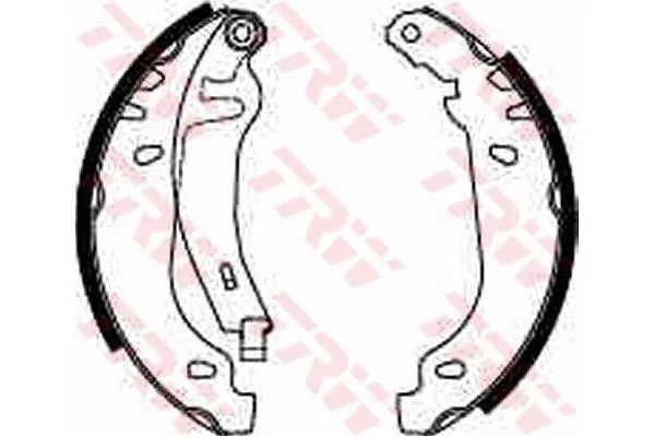 Fren Pabuçlu Balata Arka Peugeot 306 Cabriolet (S2)(04.1997->)  MGA 54128