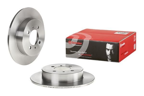 Fren Disk Ayna Arka Sağ ve Sol Nissan 100 NX (B13)(11.1990->)  BREMBO 08.5443.40