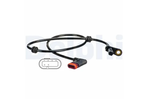 Abs Sensörü Arka Sağ veya Sol Mercedes S -Serisi Sedan (BM 221)(06.2005->)  DELPHI SS20543