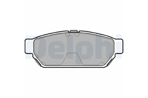 Fren Disk Balata Arka Mitsubishi Carisma 5 Kapı (DA0)(1998->)  DELPHI LP968