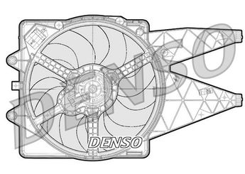 Radyatör Fan ve Motoru  DENSO DER09091  55700342
