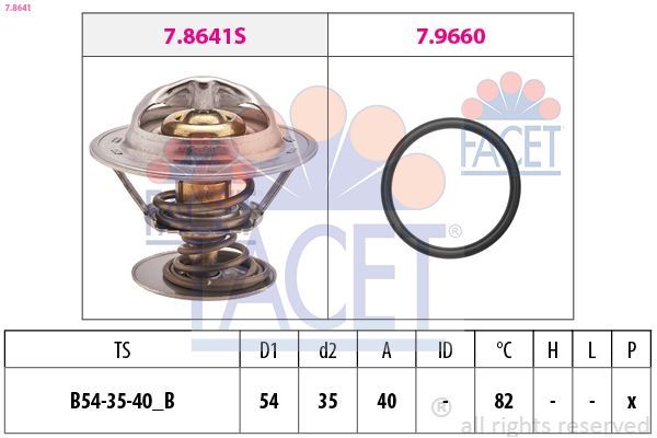 Termostat 82 °C  Ford Streetka (CCS)(01.2003->)  MAGNETI MARELLI 359001202600