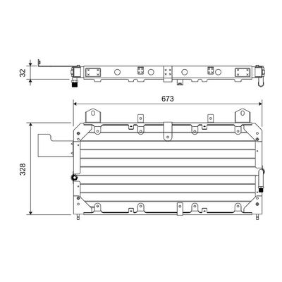 Klima Radyatörü  VALEO 814062