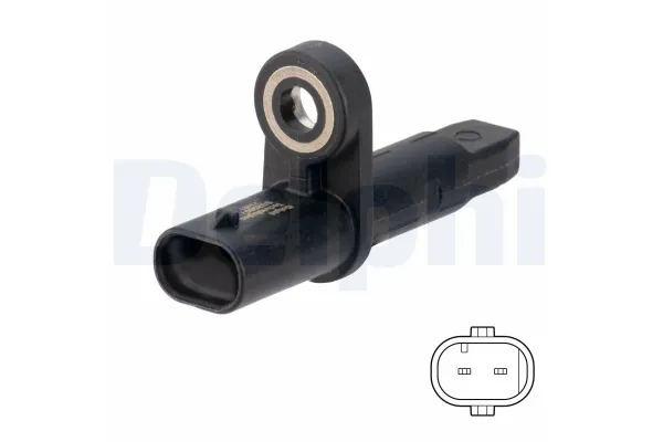 Abs Sensörü Ön Sağ veya Sol Peugeot 508 II (03.2018->)  DELPHI SS20801