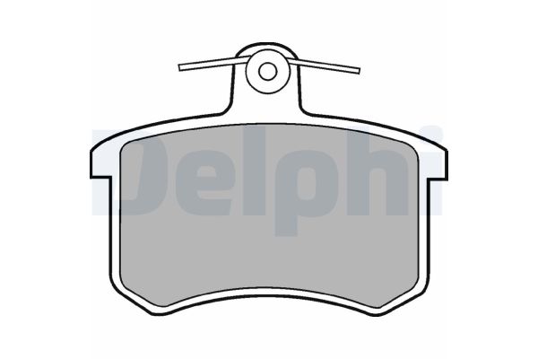 Fren Disk Balata Arka Audi S6 Sedan/Avant (C4)(06.1994->)  DELPHI LP451
