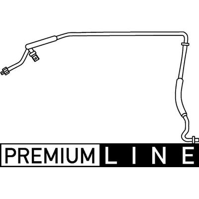 Klima Hortumu  Ford Fiesta (CBK)(2002->)  MAHLE AP 80 000P