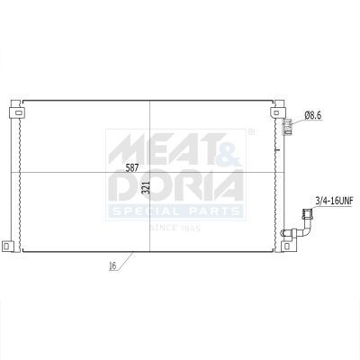 Klima Radyatörü  Citroen Saxo (09.1999->)  PSA ORJINAL 6455Z7