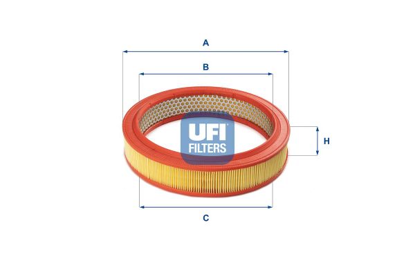 Hava Filtresi  Volkswagen Polo II 2F (801/803)(10.1990->1994)  FUJI FH10401