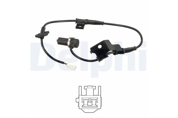 Abs Sensörü Arka Sol Hyundai XG (09.1998->)  DELPHI SS20614