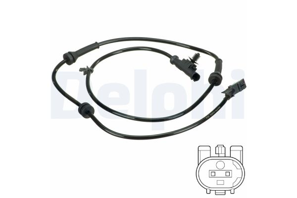 Abs Sensörü Ön Sağ veya Sol Nissan Note (E11E)(01.2006->)  DELPHI SS20616
