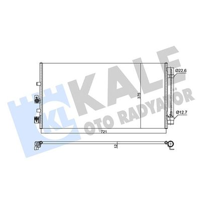 Klima Radyatörü  Ford Focus S.Wagon (CGE)(2018->)  KALE 357280