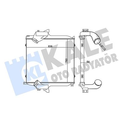 Turbo Radyatörü  KALE 349290