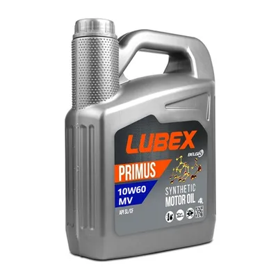 Motor Yağı (4 Lt) Primus Mv 10W60  LUBEX 10W60 4 LT MV