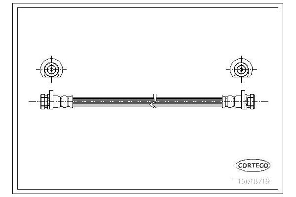 Fren Hortumu Arka Sağ veya Sol MGA 51893