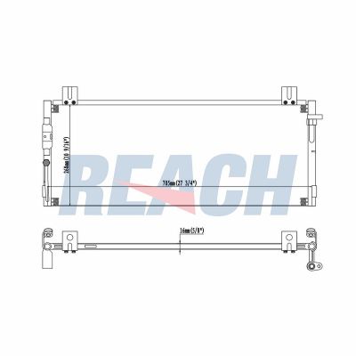 Klima Radyatörü  ORİS CTO821016