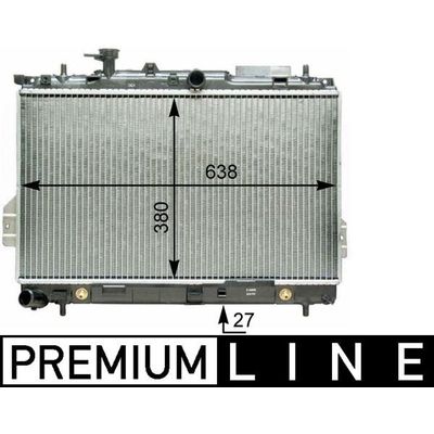 Su Radyatörü  Hyundai Matrix (FC)(2001->)  MAHLE CR 1293 000P