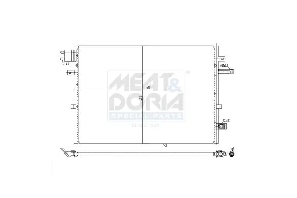 Klima Radyatörü  EUROCRAFT EU F24216-048