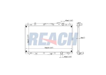 Su Radyatörü  MAHLE CR 1200 000P  19010RSXG01
