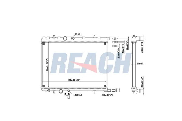 Su Radyatörü  KALE 0403041AB