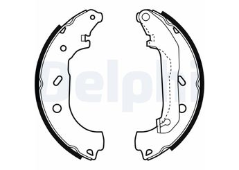Fren Pabuçlu Balata Arka DELPHI LS1940  2T142200AC 2T1J2200AB 4387344 1365486 1511233 2T142200AA 2T142200AB 5039061