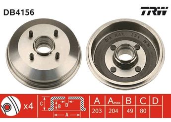 Kampana Arka Sağ veya Sol BSG 30-225-024  6560028 6920711 91AB1113AC 91AB-1113-AC 91AB1113AD 91AB-1113-AD