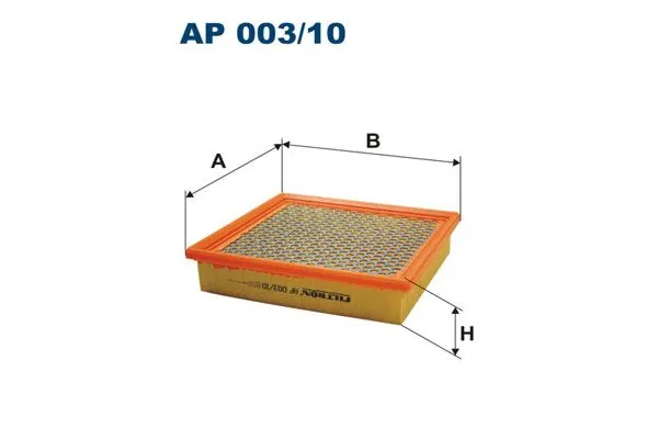 Hava Filtresi  Jeep Grand Cherokee (WK)(2010->)  FILTRON AP 003/10