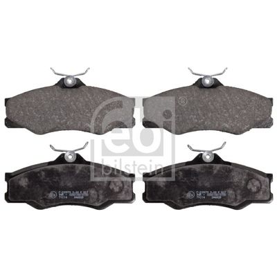 Fren Disk Balata Ön Volkswagen Typ 2 T3 Transporter Kamyonet Çift Kabin (01.1979->2012)  FEBI BILSTEIN 16298