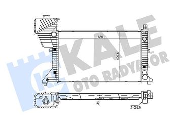 Su Radyatörü  KALE 330300  1330Y1 9015002400 901 500 24 00 9015002800 901 500 28 00 9015003100 901 500 31 00 9015003300 901 500 33 00 A9015002400 A9015003300