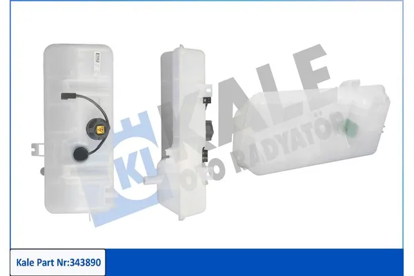 Radyatör Yedek Su Deposu  Peugeot Boxer (330) P.Van Aks:3200mm (2002->2006)  KALE 343890