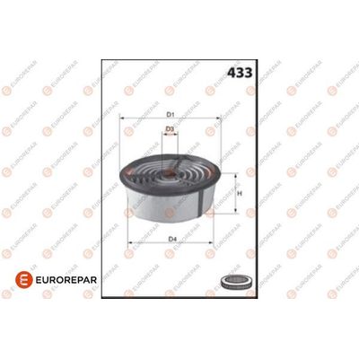 Hava Filtresi  Subaru Justy J11 (JMA/MS)(1996->)  EUROREPAR 1682256880