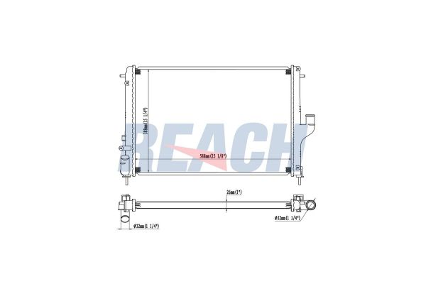 Su Radyatörü  RADISEN RR 637613