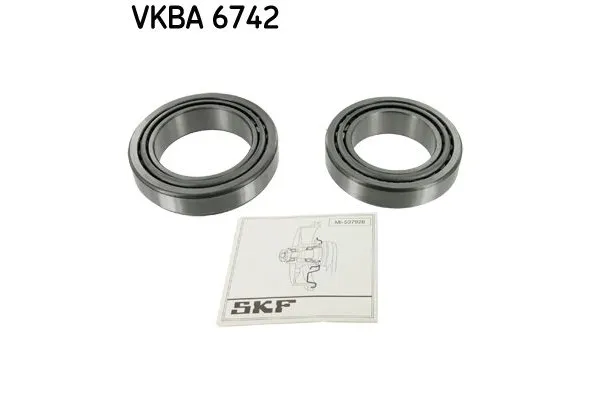 Teker Rulmanı Arka Sağ veya Sol Volkswagen Crafter Kamyonet (SZ)(09.2016->)  SKF VKBA 6742