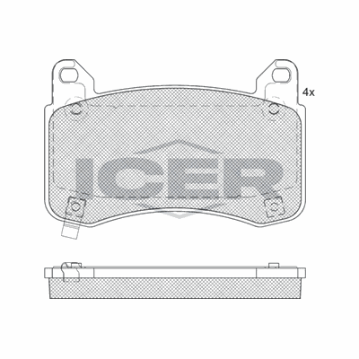 Fren Disk Balata Ön GRAP 94456