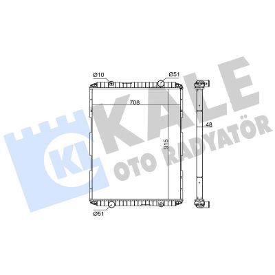 Su Radyatörü  KALE 350750