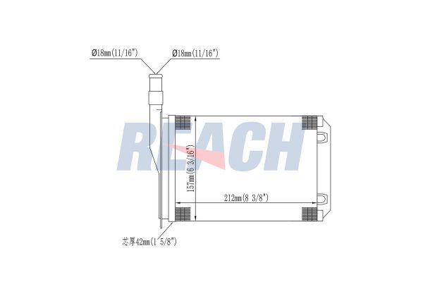 Kalorifer Radyatörü  AKD RN178101