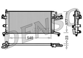 Su Radyatörü  DENSO DRM20038  1300237 9201956