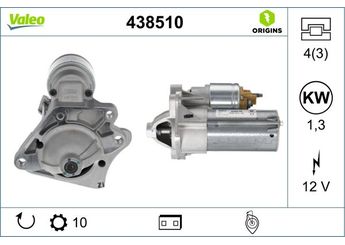 Marş Dinamosu  VALEO 438510  8200413215 8200584847 7711368264 M000T92981 M0T92981