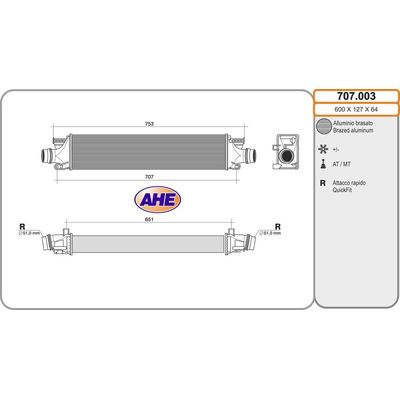 Turbo Radyatörü  DENSO DIT99000
