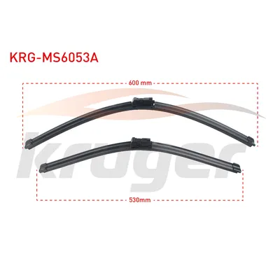 Silecek Süpürgesi Ön  600/530 mm - 24/21 inç Audi A1 Sportback (8XA)(11.2011->)  KRUGER MS6053A