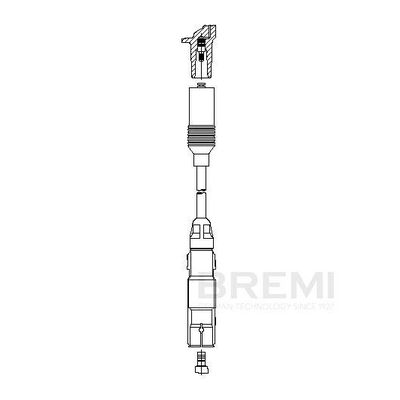 Buji Kablosu  BREMI 195/55