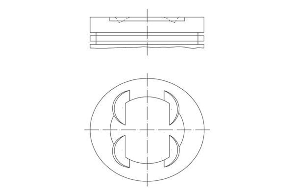 Piston (73.40MM-0.50)  MAHLE 011 PI 00110 002