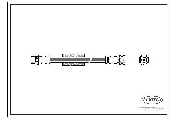 Fren Hortumu Arka Sağ Renault Master II Tip 2 P.Van (09.2003->)  SVAC 30-0175