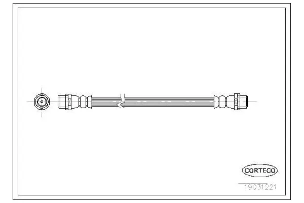 Fren Hortumu Arka Sağ veya Sol Volkswagen LT P.Van/Minibüs (01.1996->2006)  FROW 425.1112.002