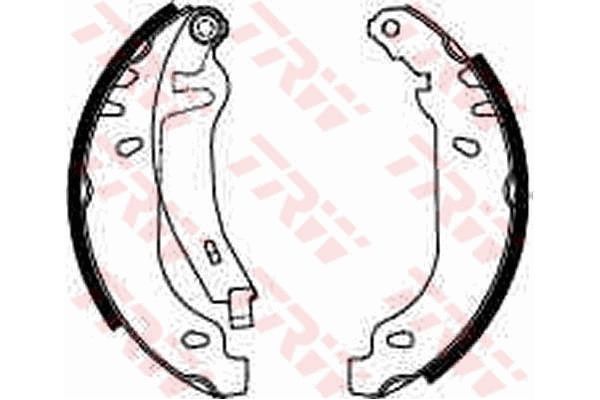 Fren Pabuçlu Balata Arka Renault R 11 (06.1983->)  HATTAT 3031501