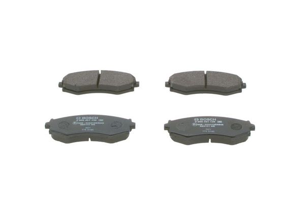 Fren Disk Balata Ön Nissan Primera 4 Kapı/ Traveller [SW] (P10/W10)(1989->)  BOSCH 0 986 461 139