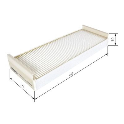 Polen Filtresi  BOSCH 1 987 431 163