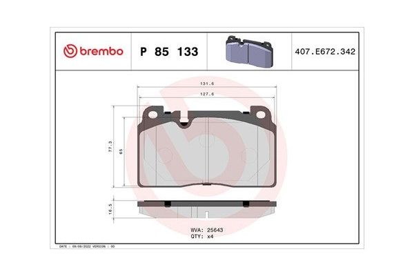 Fren Disk Balata Ön Audi Q5 (8R)(11.2008->)  MAGNETI MARELLI 363700485133
