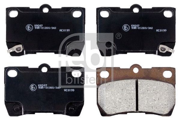 Fren Disk Balata Arka Lexus IS 250C Cabriolet (GSE20)(2009->)  FEBI BILSTEIN 170295
