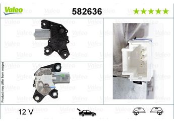 Silecek Mekanizma Motoru Arka VALEO 582636  9812672880
