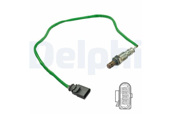 Oksijen (Lambda) Sensörü  Volkswagen Caddy (SBB/SBJ)(09.2020->)  DELPHI ES21206-12B1
